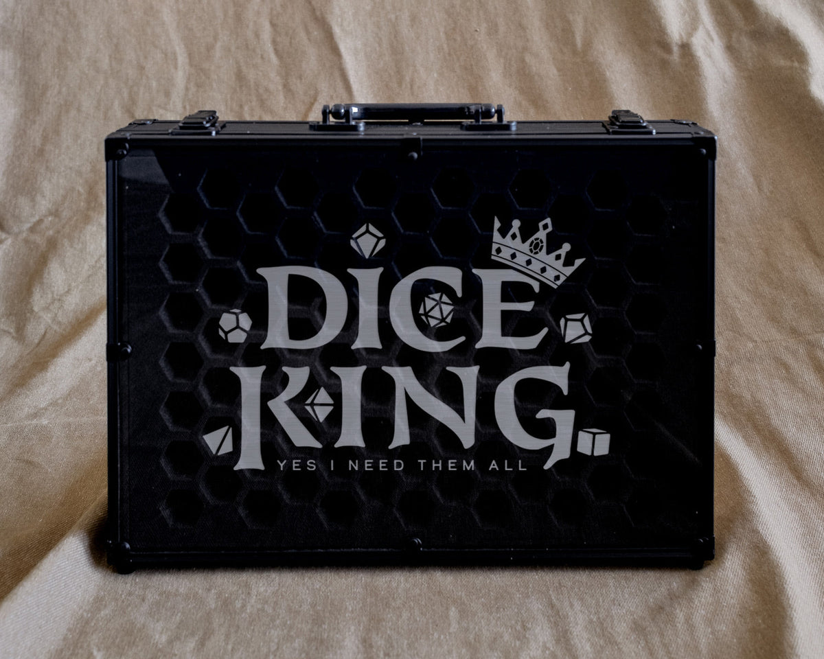 Chest of Hoarding | 182 Dice Capacity | Plexi Glass Dice Display Case