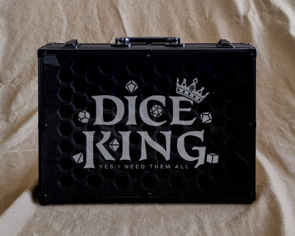 Chest of Hoarding | 182 Dice Capacity | Plexi Glass Dice Display Case
