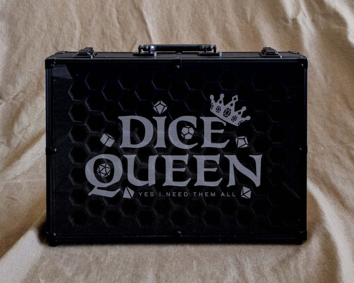 Chest of Hoarding | 182 Dice Capacity | Plexi Glass Dice Display Case