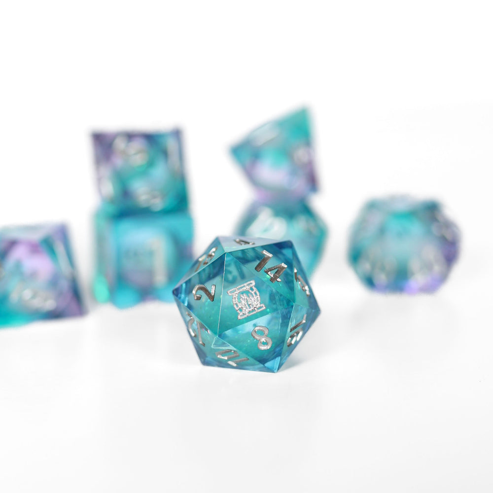 Candy Mountain | Emberglow Original | 7 Piece Liquid Core Dice Set