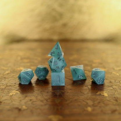Galadriel the Dark Queen | Emberglow Original | 7 Piece Sharp Edge Dice Set