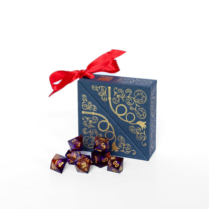 JZW | 7 Piece Liquid Core Dice Set