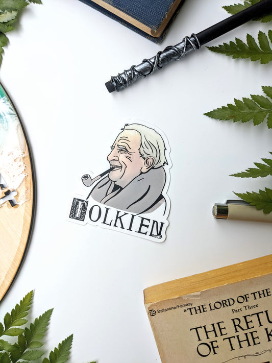 J.R.R. Tolkien | Literary Figures Sticker (T) - Emberglow Gaming