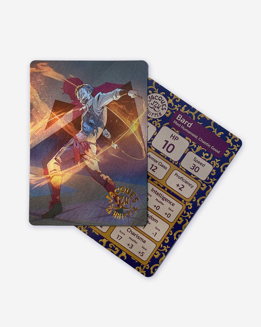 Jacques Ze Whipper NPC Holographic Card | Trading Card