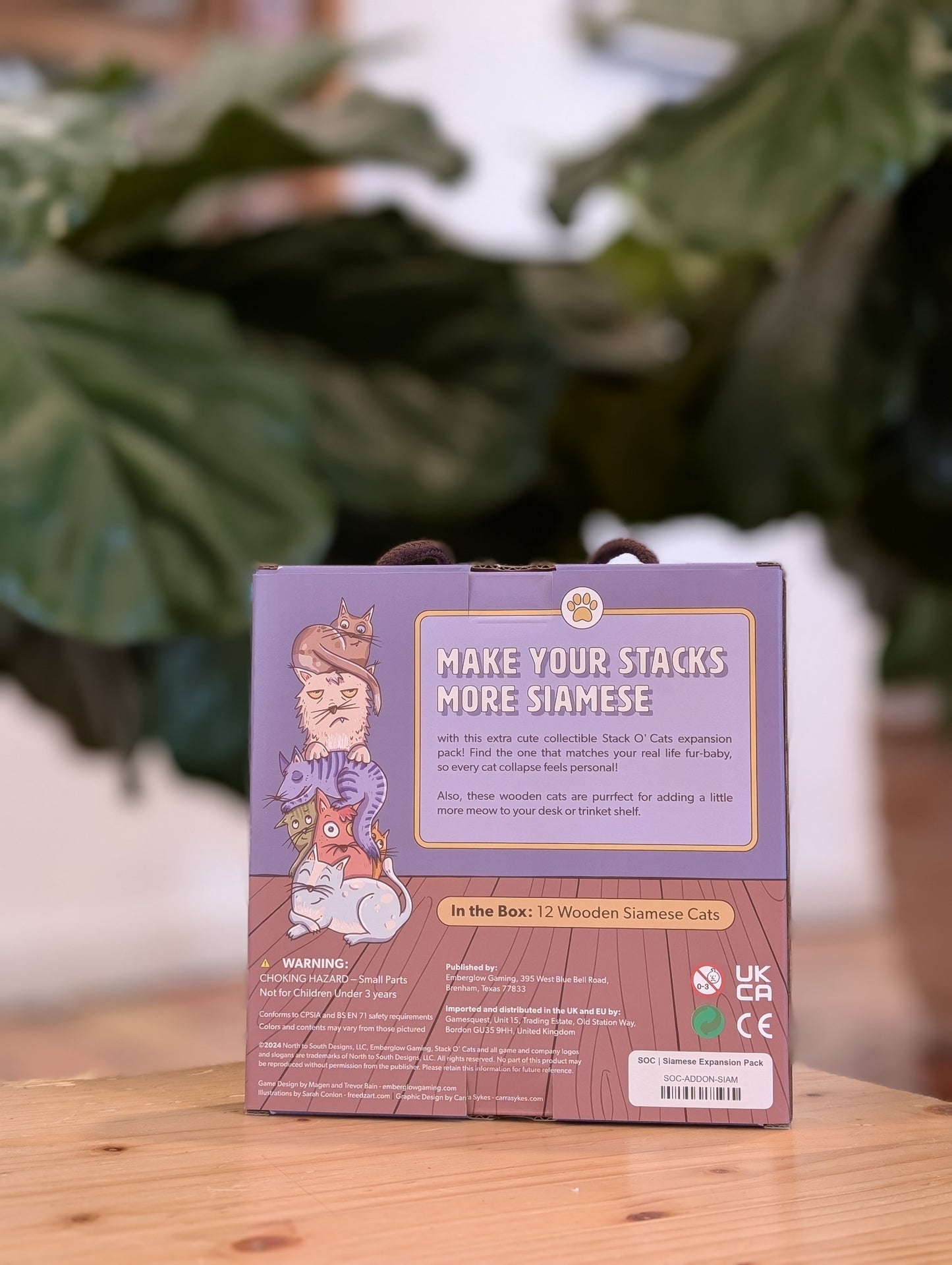 Stack O' Cats - Siamese Cat Breed Expansions 6 pack