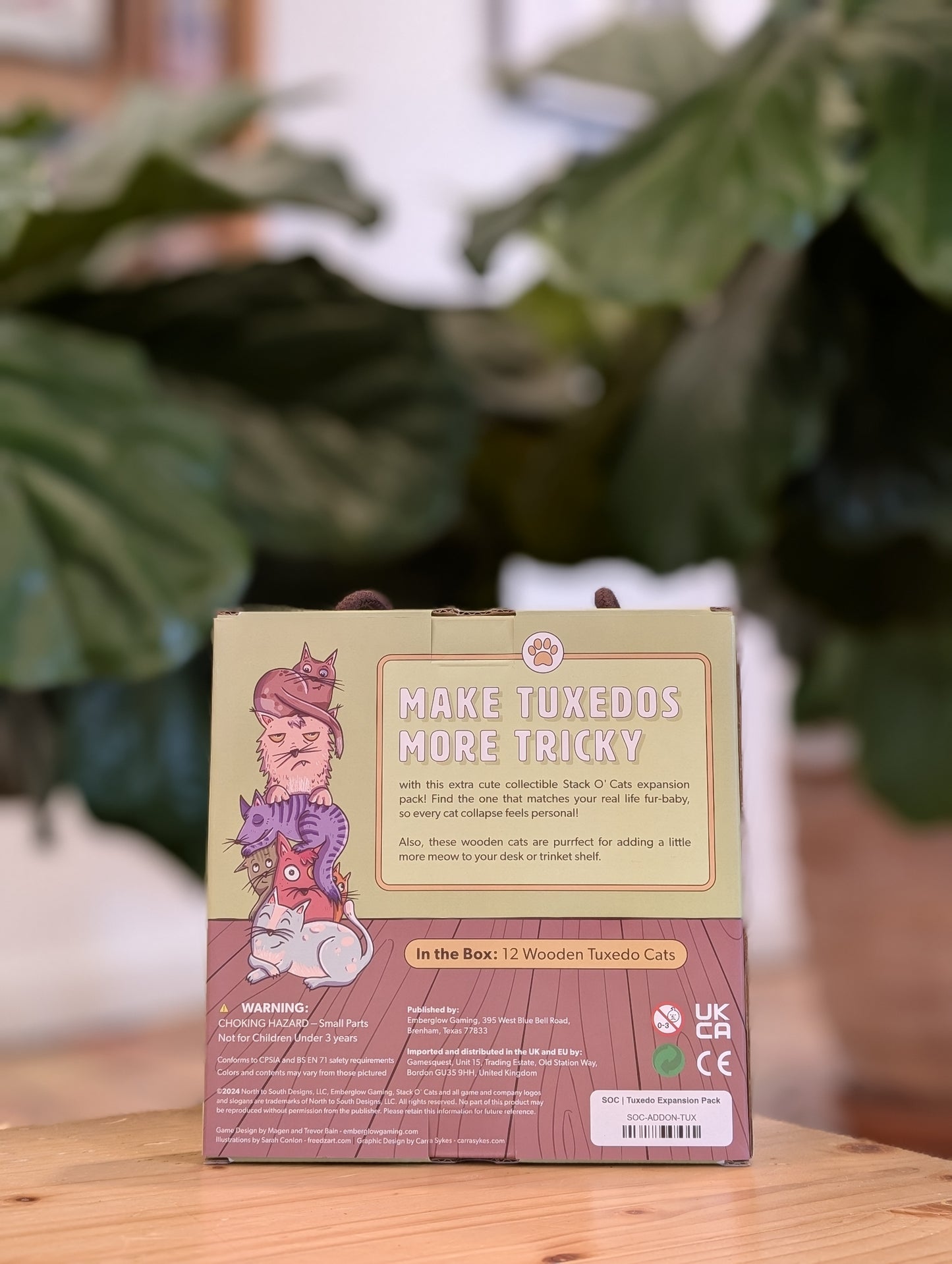 Stack O' Cats - Tuxedo Cat Breed Expansions 6 pack