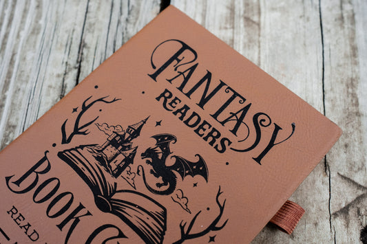 Fantasy Readers Book Club | Vegan Leather Mini Dot Journal
