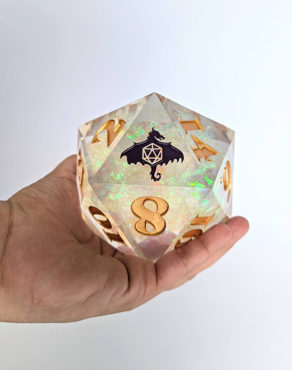Willowbreath | Emberglow Original | 95mm Sharp Edge Dice D20